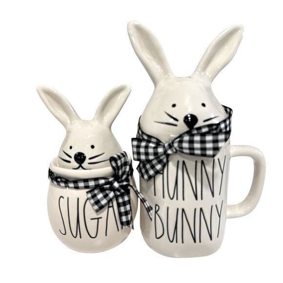 Bundle of 2 RAE DUNN EASTER COFFEE MUG  NWOT - Picture 1 of 3